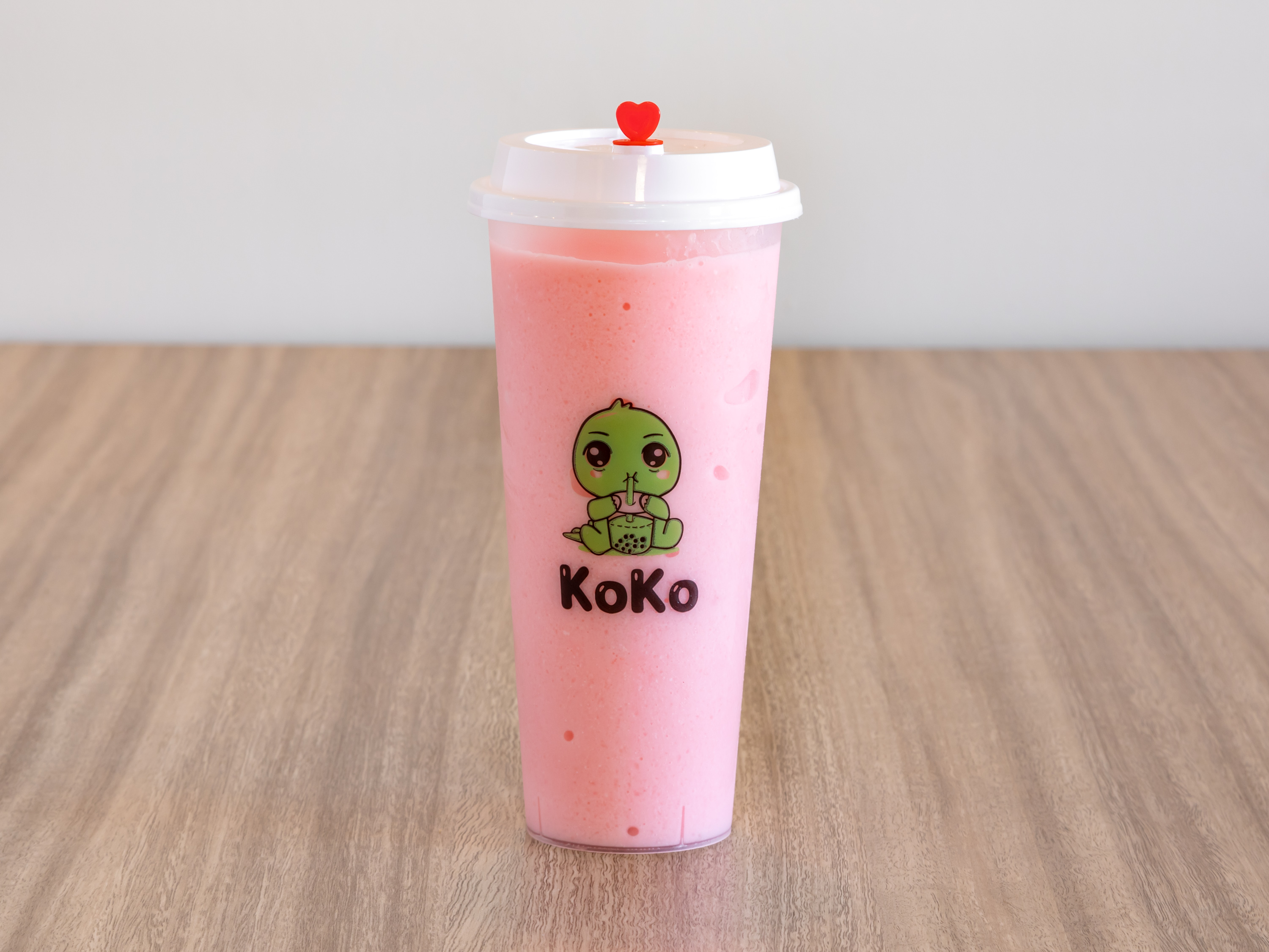 Order Strawberry Smoothie food online from Koko Boba Tea House store, Scottsdale on bringmethat.com