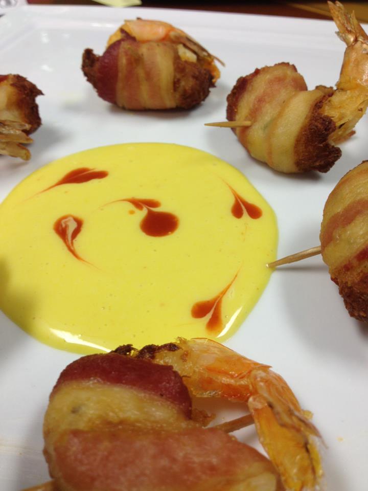 Order Bacon Wrapped Crab Stuffed Shrimp food online from Gilligan's Seafood Restaurants store, Johns Island on bringmethat.com
