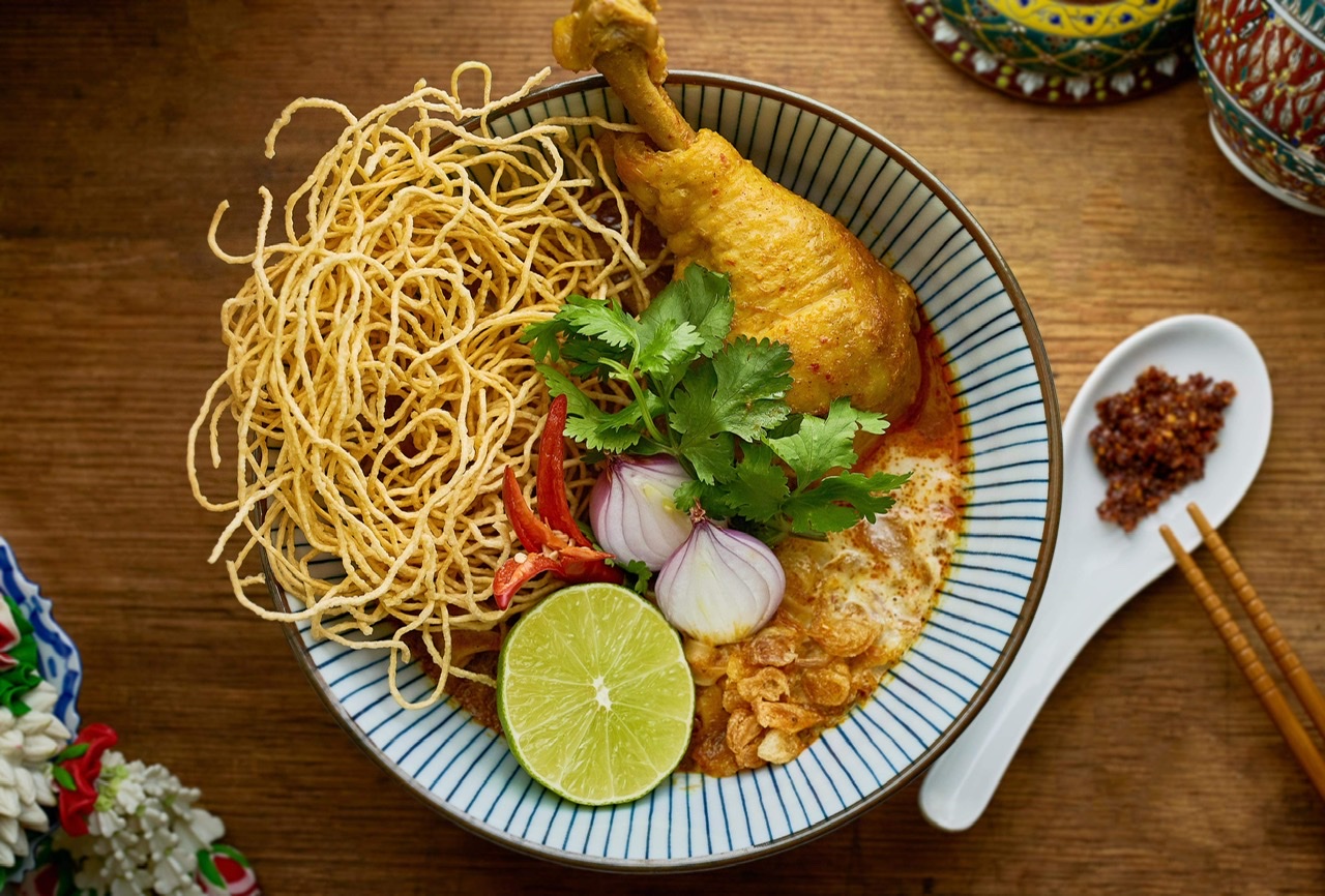 Order Khao Soi Kai food online from Valla Table store, New York on bringmethat.com