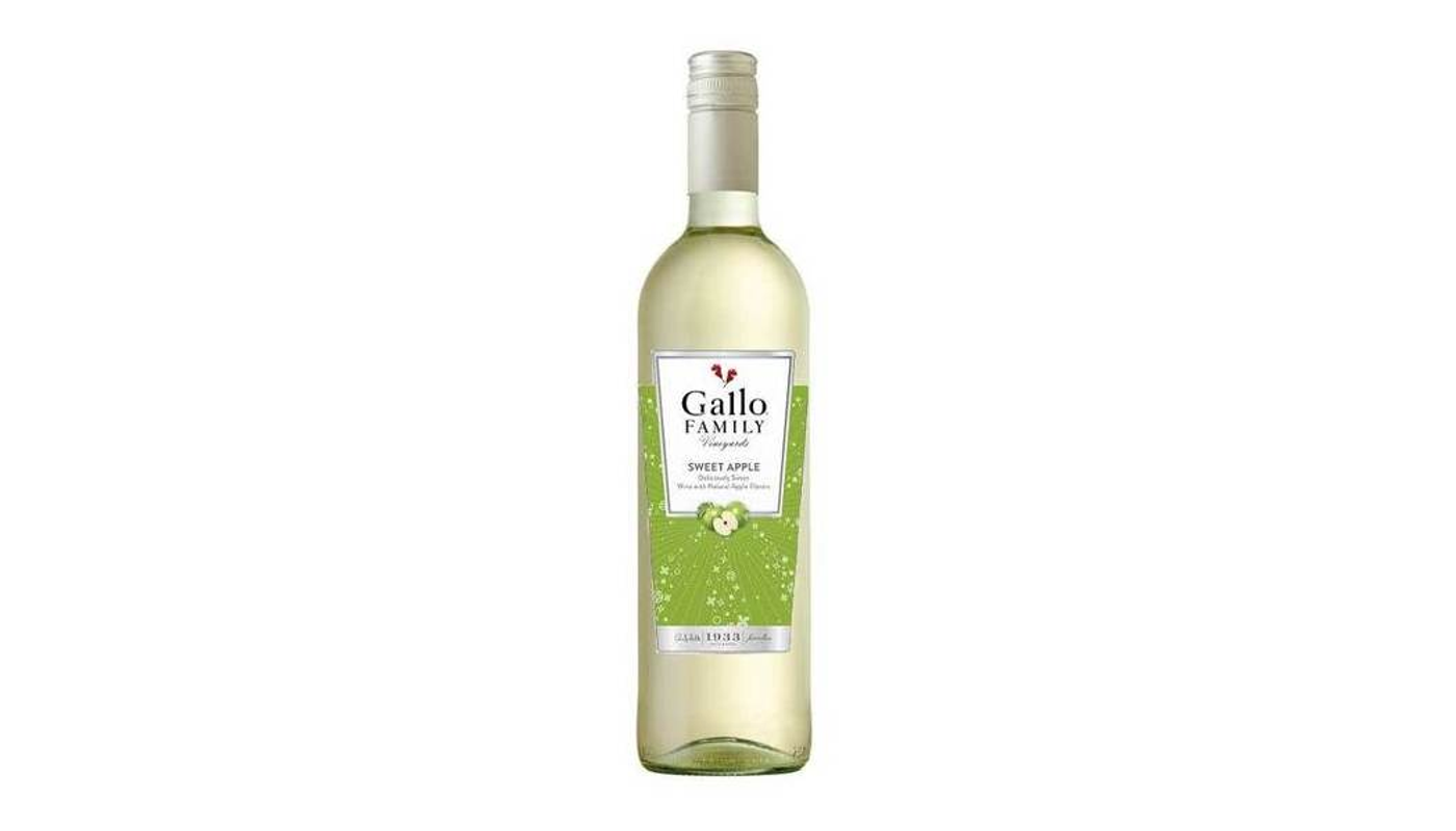 Order Gallo Family Vineyards Sweet Apple Fruit Wine 750mL food online from Village Liquor store, Lancaster on bringmethat.com