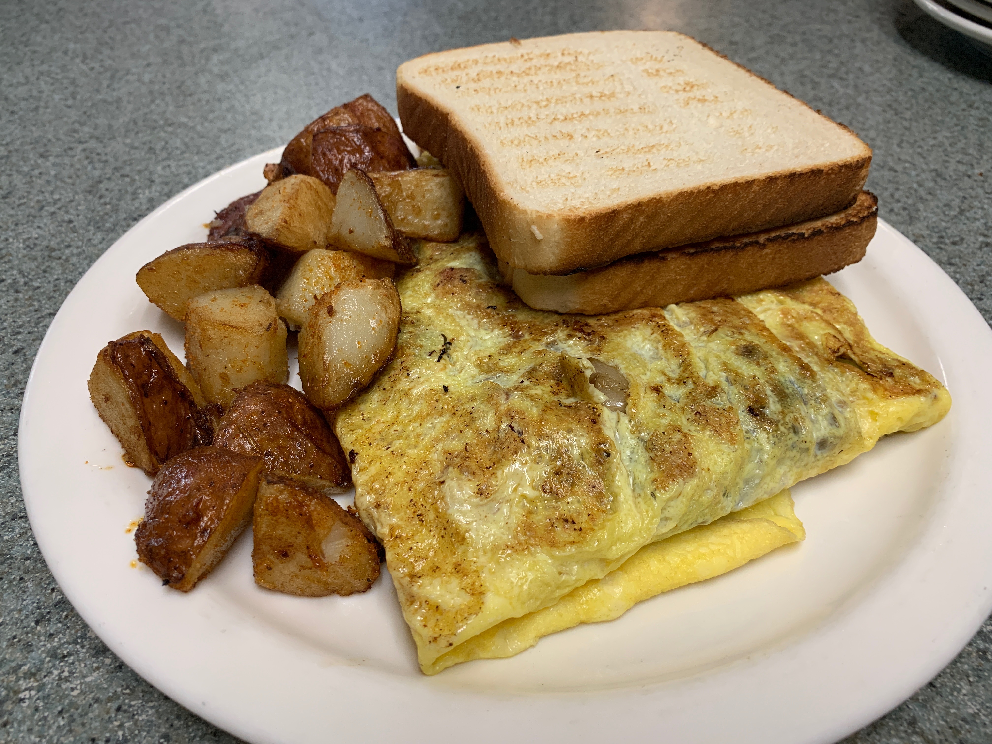 Order Western Omelette food online from Granite Street Cafe store, Quincy on bringmethat.com