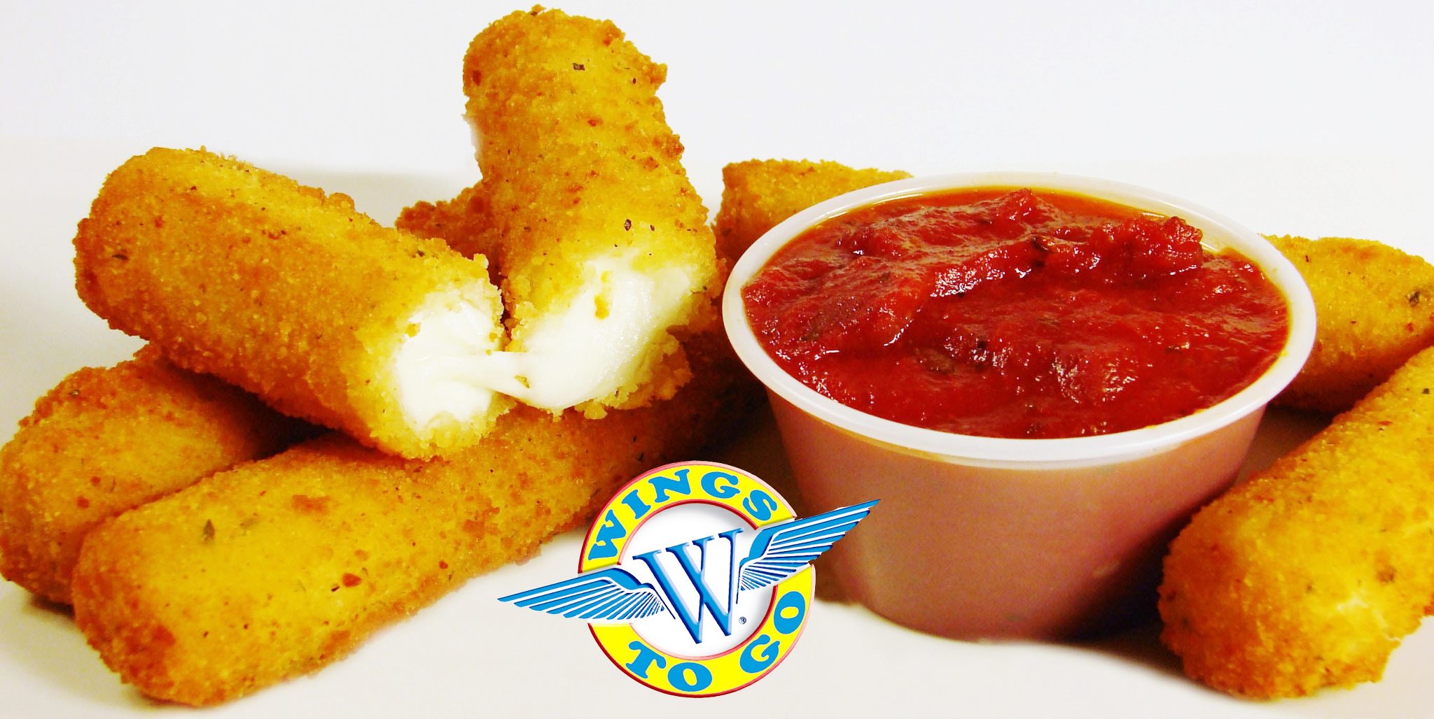Order Mozzarella Sticks food online from Wings to Go store, West Chester on bringmethat.com