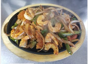 Order Shrimp Fajita  Dinner food online from Mexico Restaurant store, Des Plaines on bringmethat.com