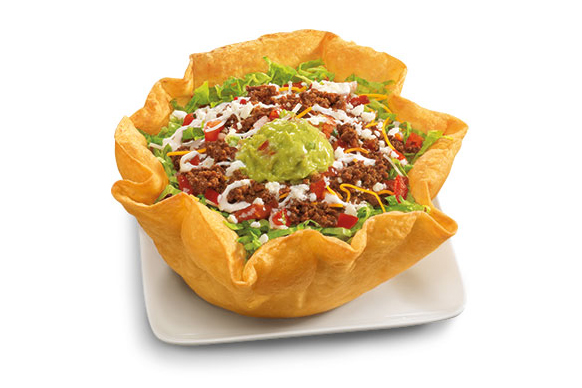 Order Ground Beef Taco Salad food online from Carl's Jr. store, Fresno on bringmethat.com