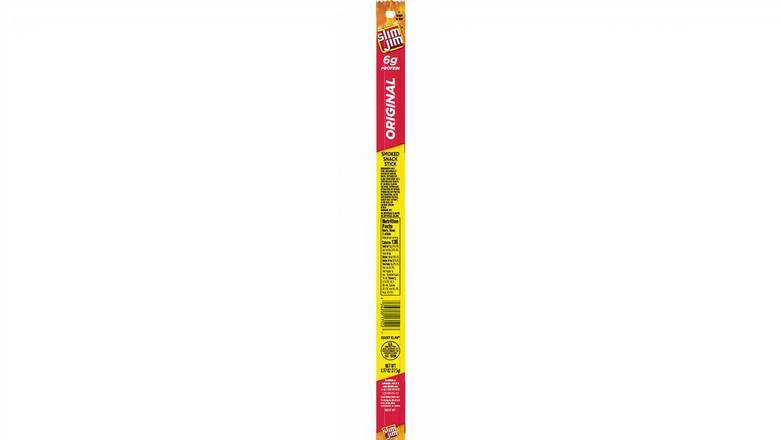 Order Slim Jim Original Giant Smoked Snack Stick food online from Mac On 4th store, Alton on bringmethat.com