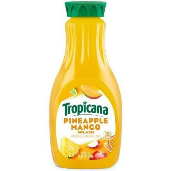 Order Tropicana Mango Pineapple Splash 52 oz food online from IV Deli Mart store, Goleta on bringmethat.com