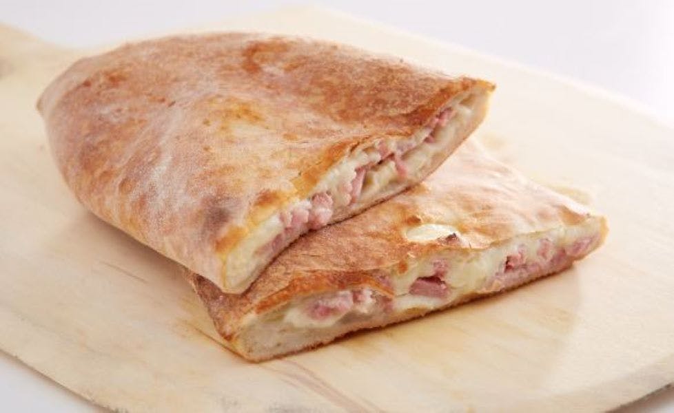 Order Ham & Cheese Calzone - Calzone food online from Sal Pizza store, Laconia on bringmethat.com