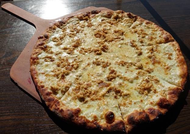 Order > 12" Crab Pizza food online from Coal Fire store, Hunt Valley on bringmethat.com