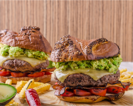 Order The Beef Avocado Ranch Burger food online from Sunnyvale Baddest Burger store, Sunnyvale on bringmethat.com