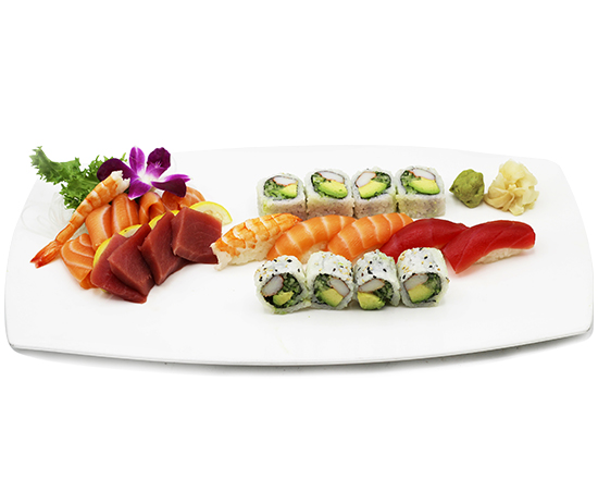 Order Sushi and Sashimi Combination food online from Chin-Chin Cafe store, Ashburn on bringmethat.com