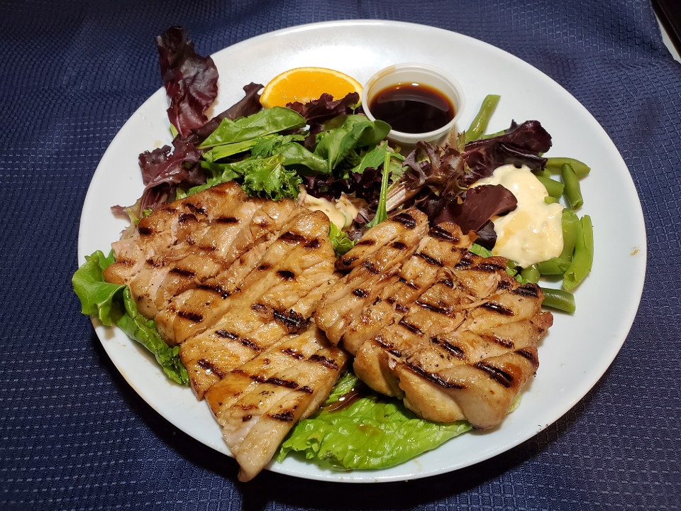 Order Tuna Steak Teriyaki (Dinner) food online from Taiko Japanese Restaurant store, Irvine on bringmethat.com
