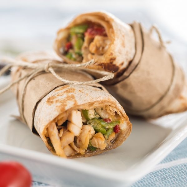 Order Southwest Chicken Wrap food online from Mrs. P and Me store, Mount Prospect on bringmethat.com