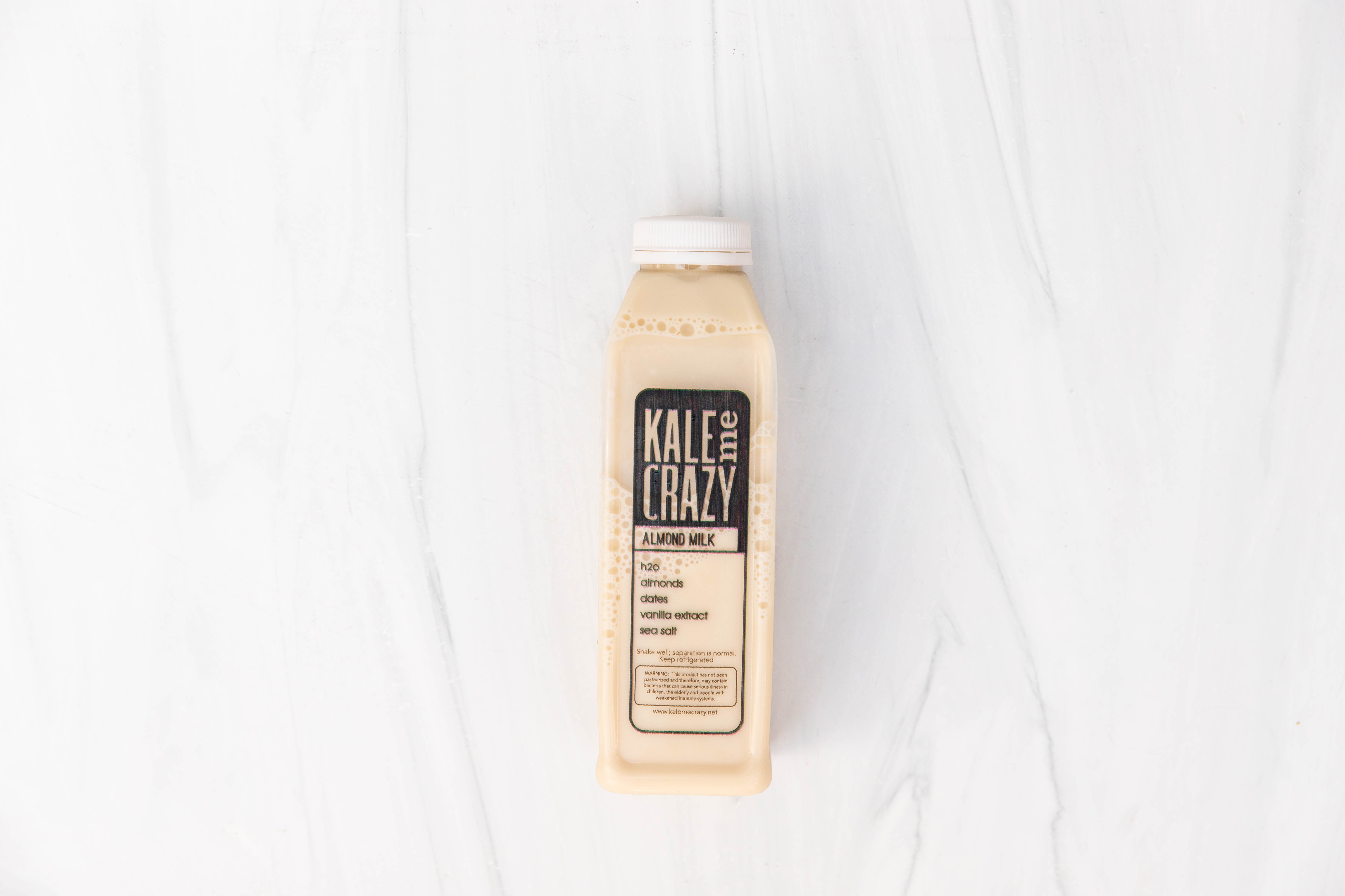 Order Almond Milk food online from Kale Me Crazy store, Brookhaven on bringmethat.com