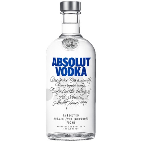 Order  Absolut Vodka, 375 ml. food online from Solis Liquor Corporation store, Brooklyn on bringmethat.com