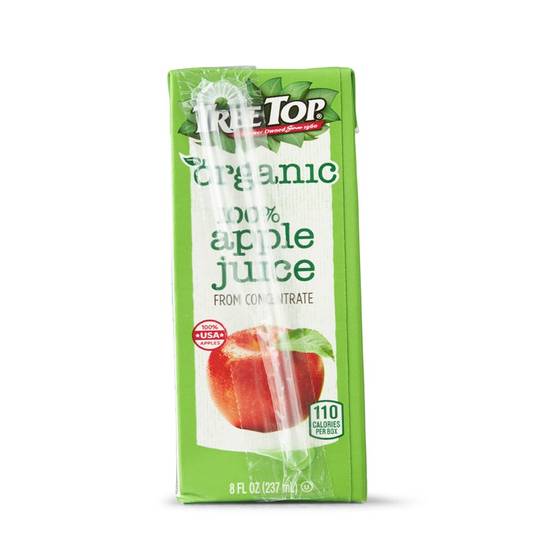 Order Kid's Organic Apple Juice food online from Burger Lounge store, Campbell on bringmethat.com