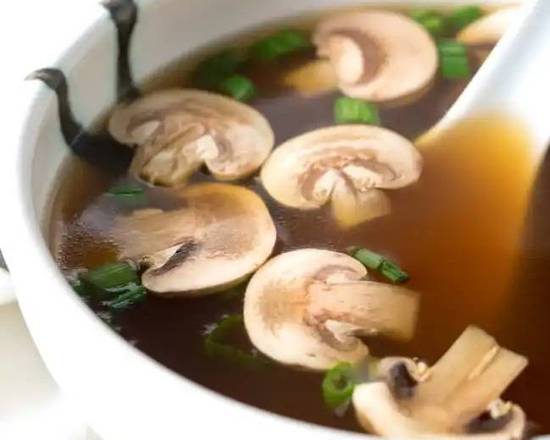 Order Mushroom Soup food online from IKURA SUSHI BAR AND GRILL store, Newington on bringmethat.com