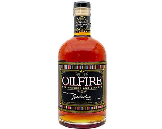 Order OILFIRE RYE WHISKEY & LIQUEUR 1Lt food online from Happy Hill Country Liqour store, Liberty Hill on bringmethat.com
