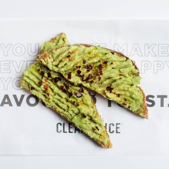Order The Avocado Toast food online from Clean Juice store, Dallas on bringmethat.com