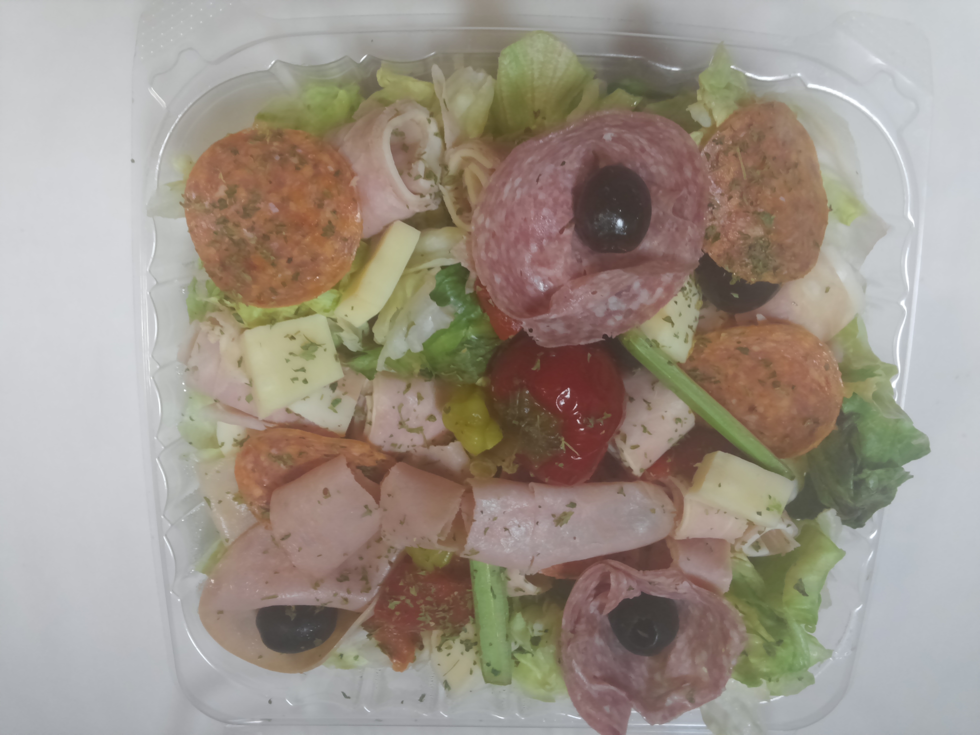 Order Antipasto Salad Loaded  w/ Imported Italian Cold Cuts & Sharp Provolone   food online from Jonathan Pizza store, Albany on bringmethat.com