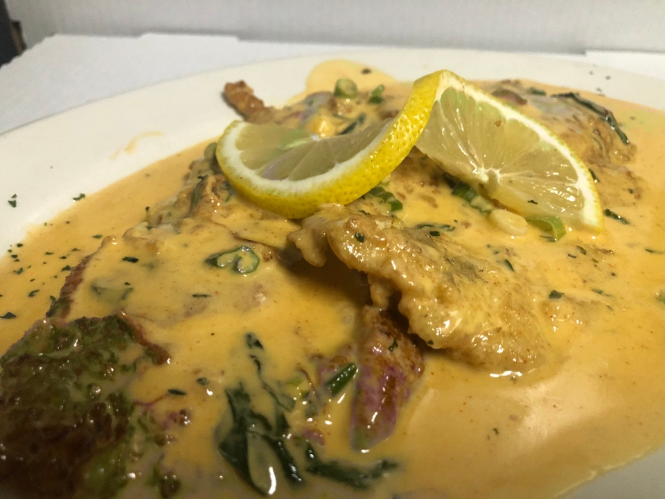 Order Chicken Francese food online from Downtown Cafe store, Glen Cove on bringmethat.com