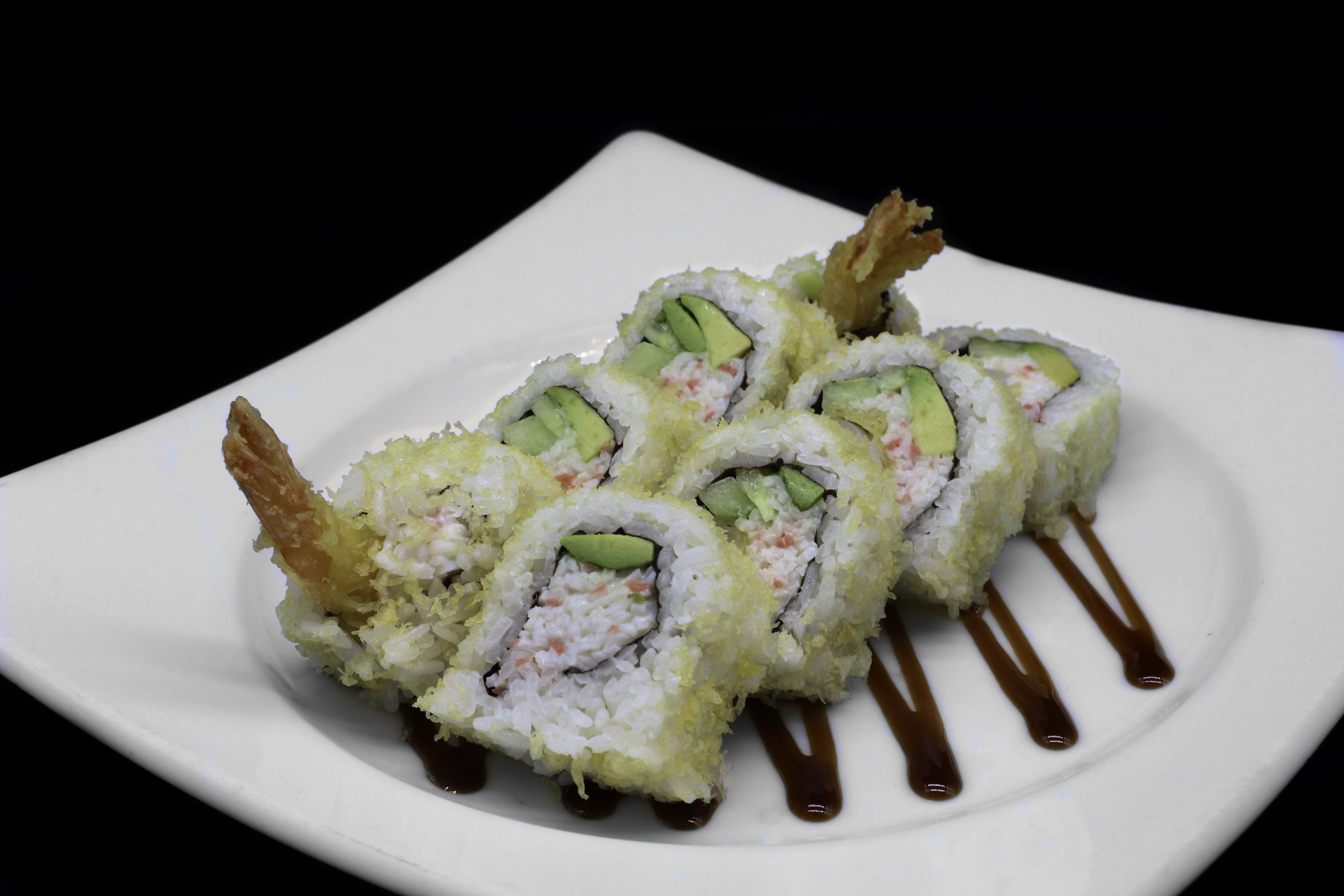Order 20. Crunch Roll  food online from Papa Sushi & Roll store, Covina on bringmethat.com