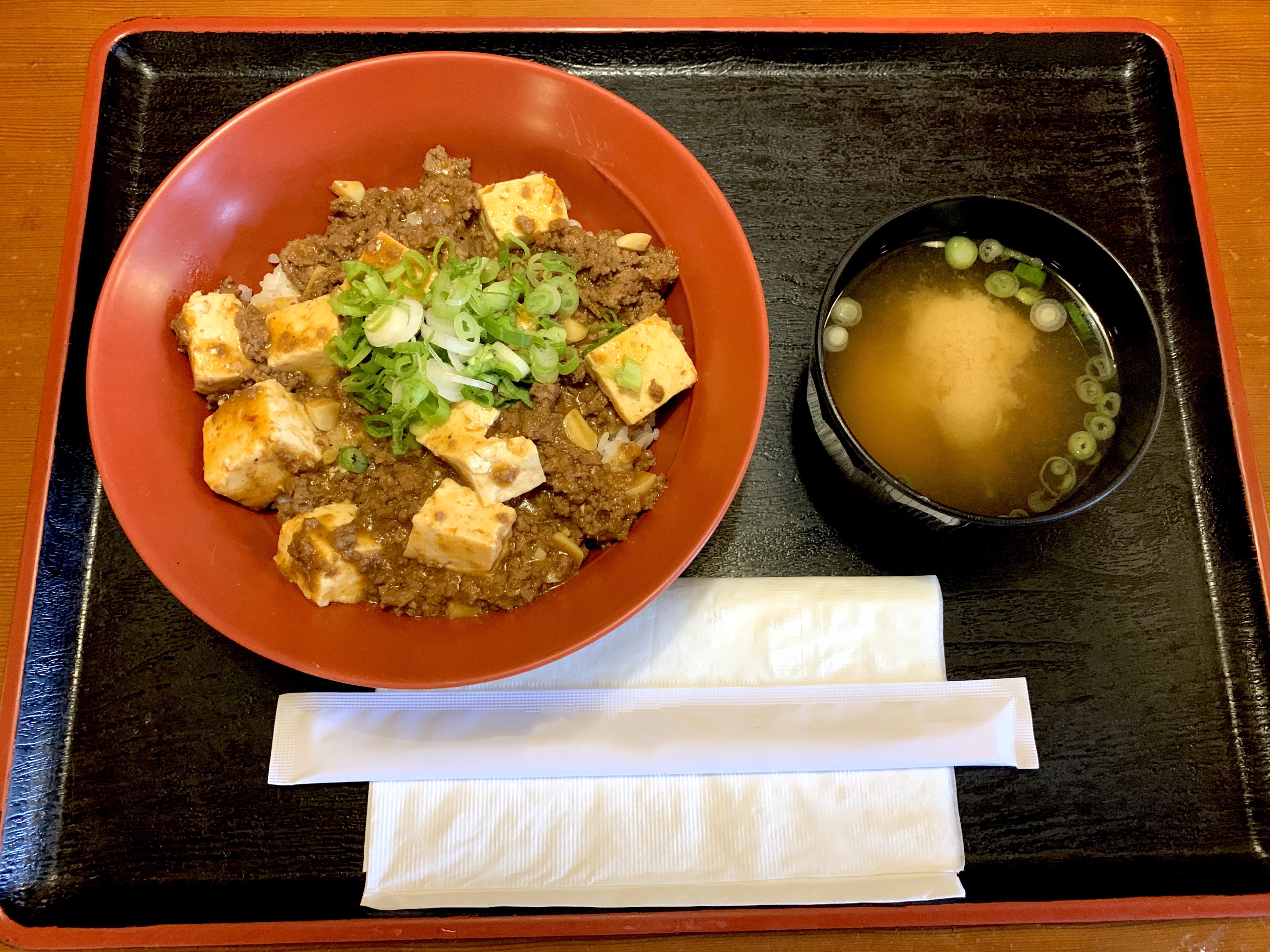 Order Mabo Tofu Don / Udon food online from Kotohira Restaurant store, Gardena on bringmethat.com