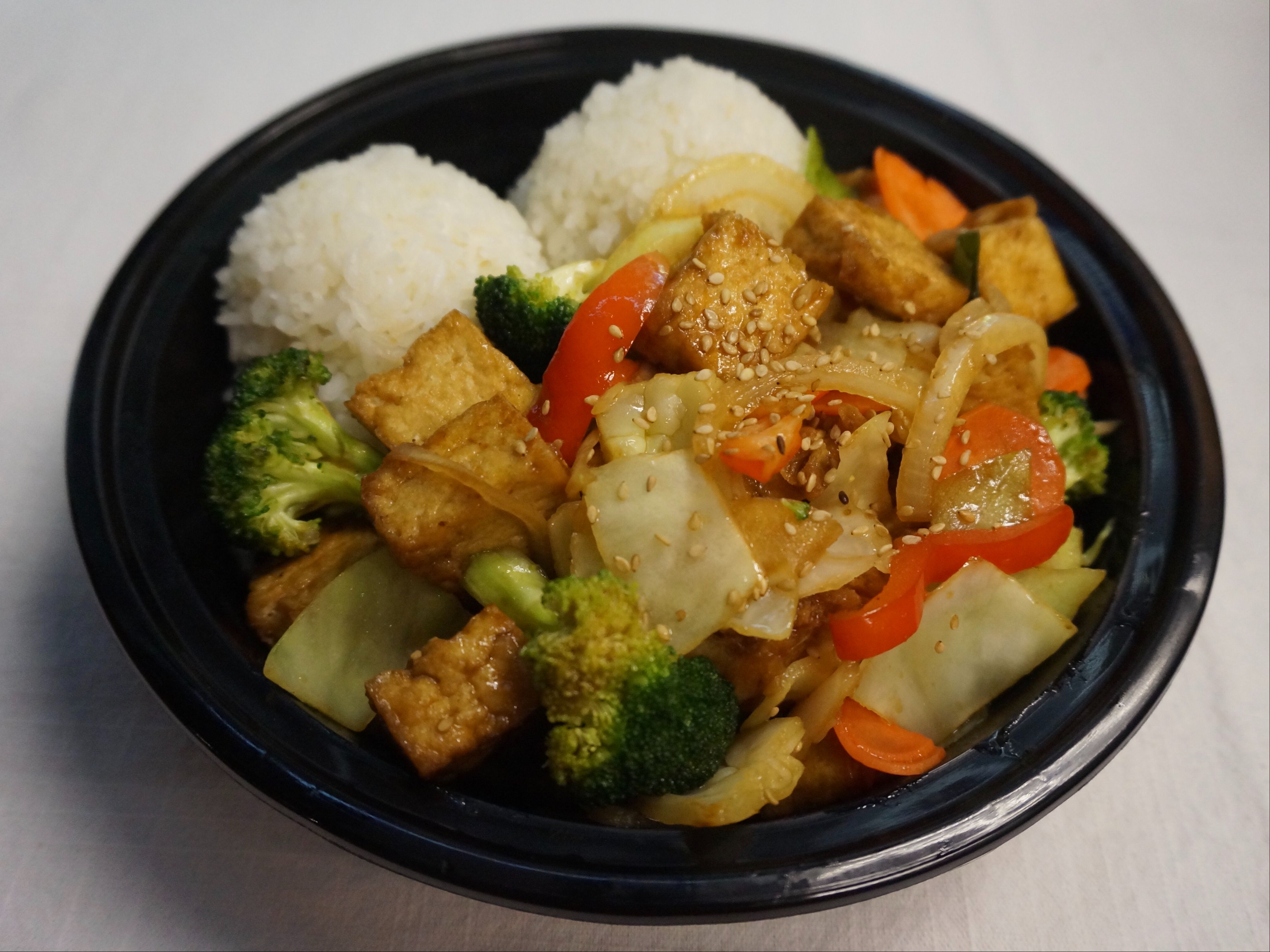Order Vegetarian Tofu Dish food online from Kokiyo Teriyaki Express store, Beaverton on bringmethat.com