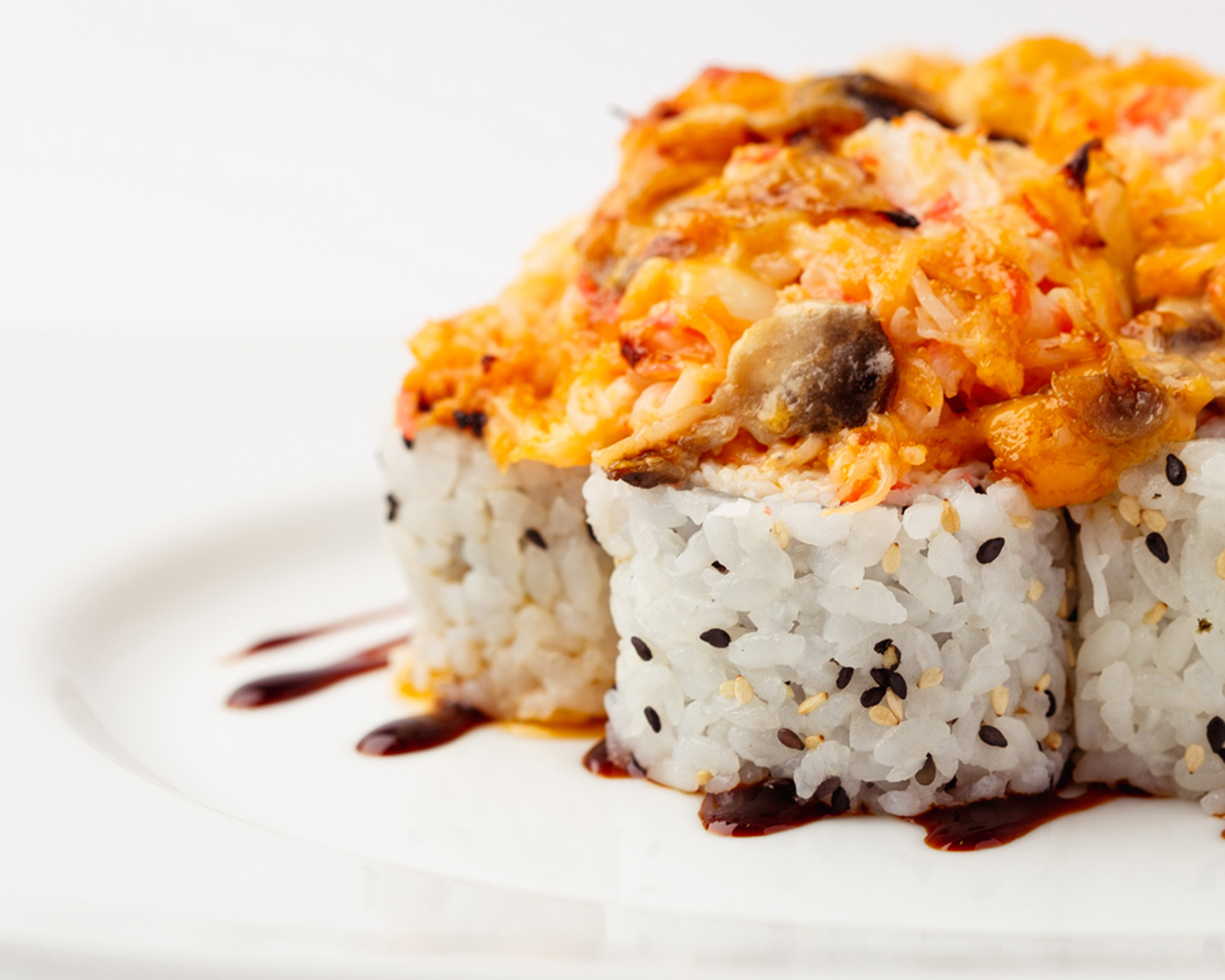 Order Dynamite Roll  food online from Kabuki Japanese Restaurant store, Las Vegas on bringmethat.com