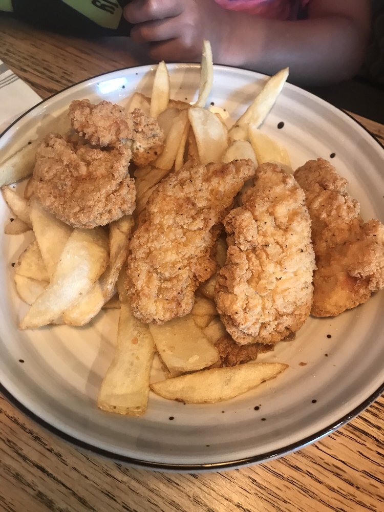 Order Kid's Chicken Tenders and Fries food online from Bonfire Grille store, Milford on bringmethat.com