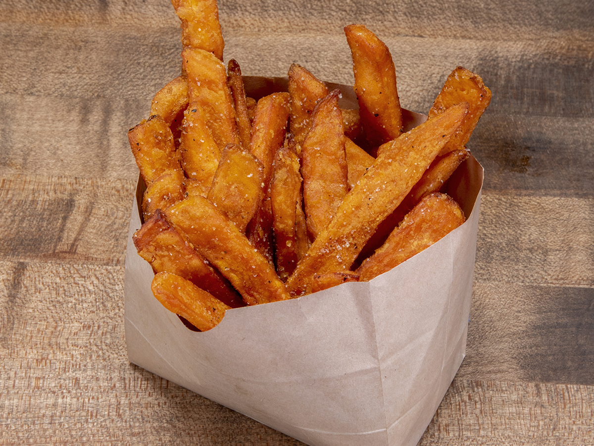 Order Sweet Potato Fries food online from Big Belly Burgers store, Denver on bringmethat.com