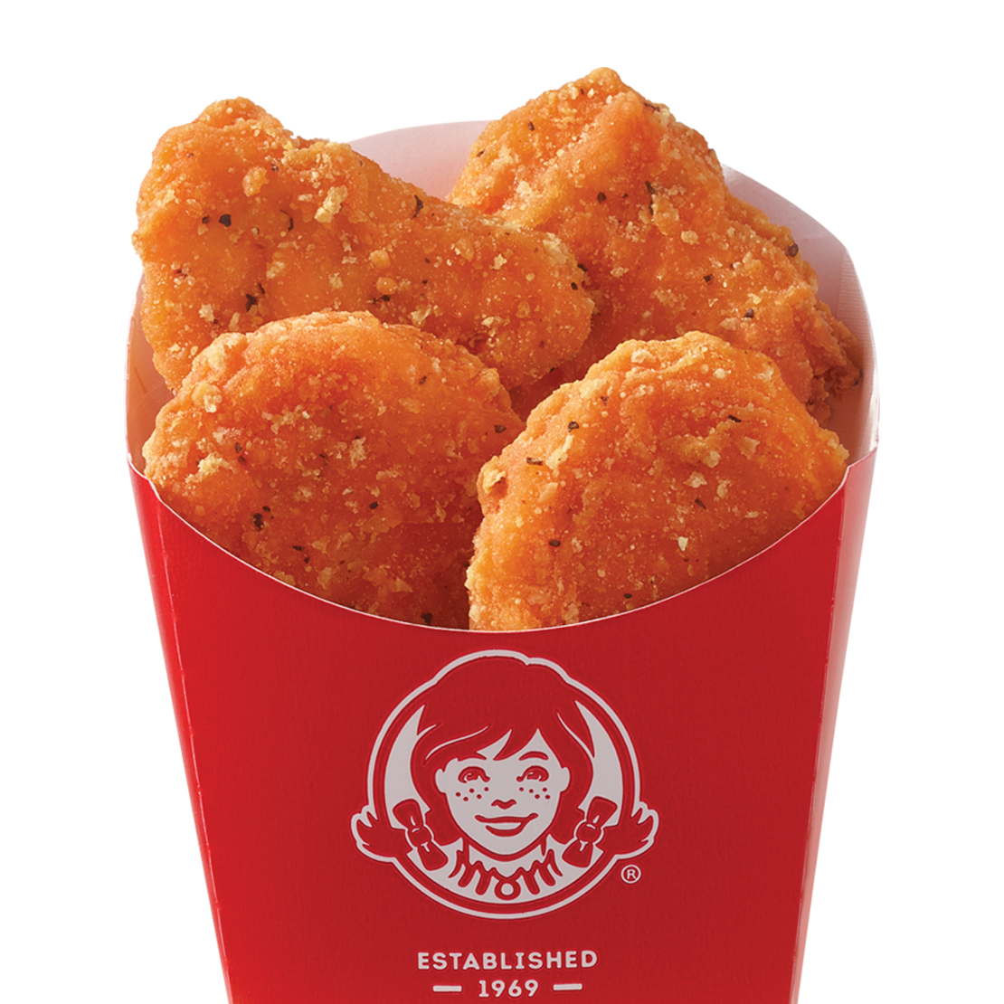 Order 4 PC. Spicy Chicken Nuggets food online from Wendy store, Columbus on bringmethat.com