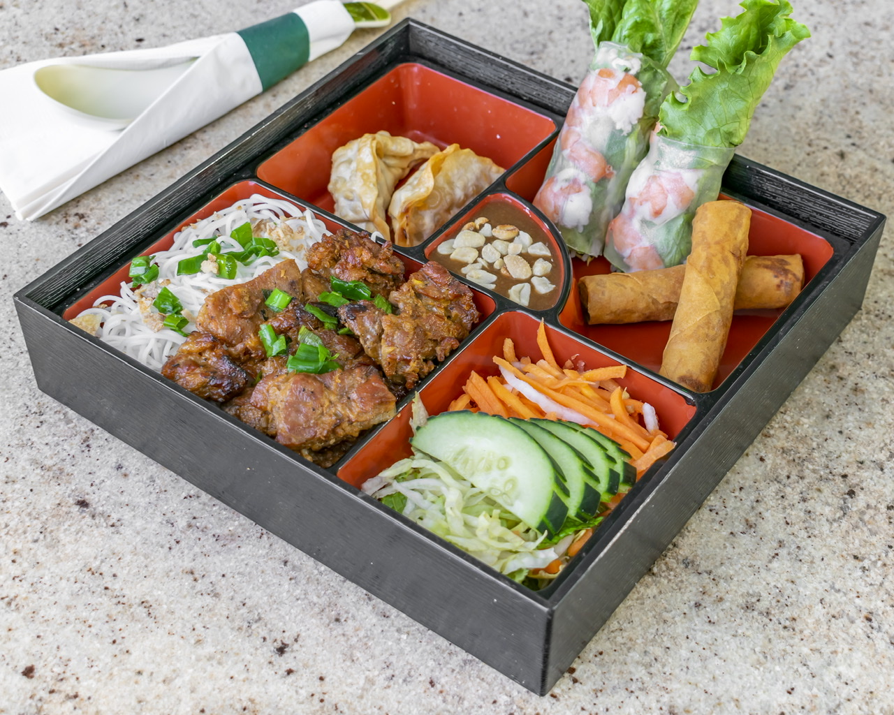 Order V-Box Specials food online from Saigon Cafe store, Millburn on bringmethat.com