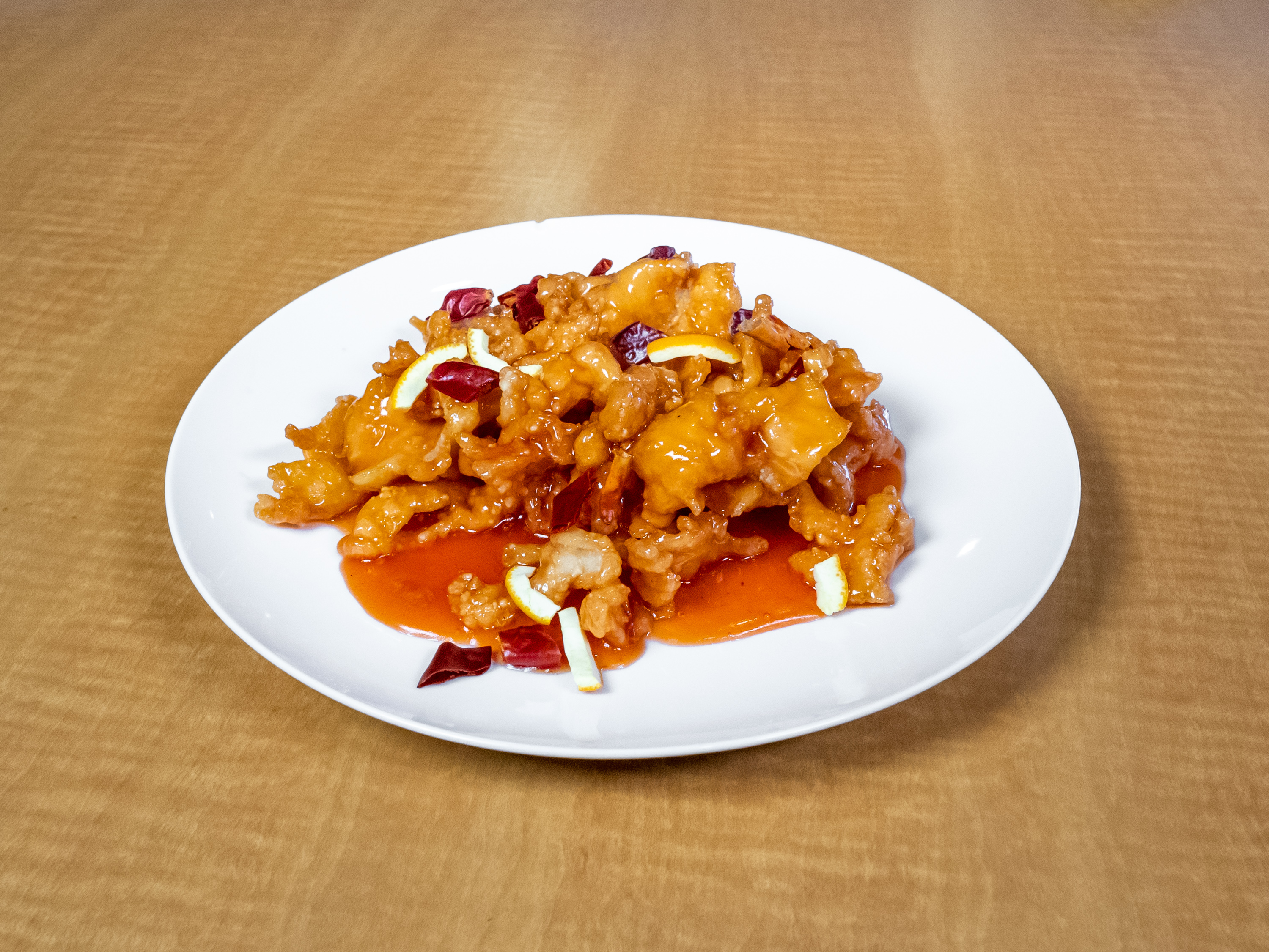 Order Orange Peel Chicken food online from Szechuan Cuisine store, Glendale on bringmethat.com