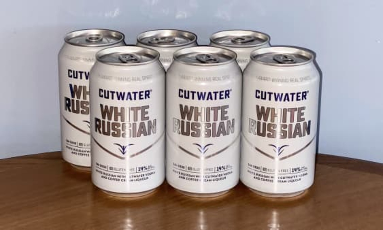 Order Cutwater White Russian - 6pk food online from The Post Sports Bar & Grill store, Creve Coeur on bringmethat.com