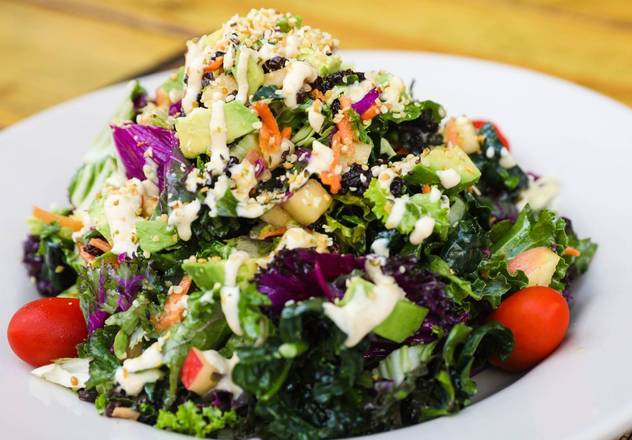 Order Cosmic Crunch Kale Salad food online from Blu La Cafe store, Los Angeles on bringmethat.com