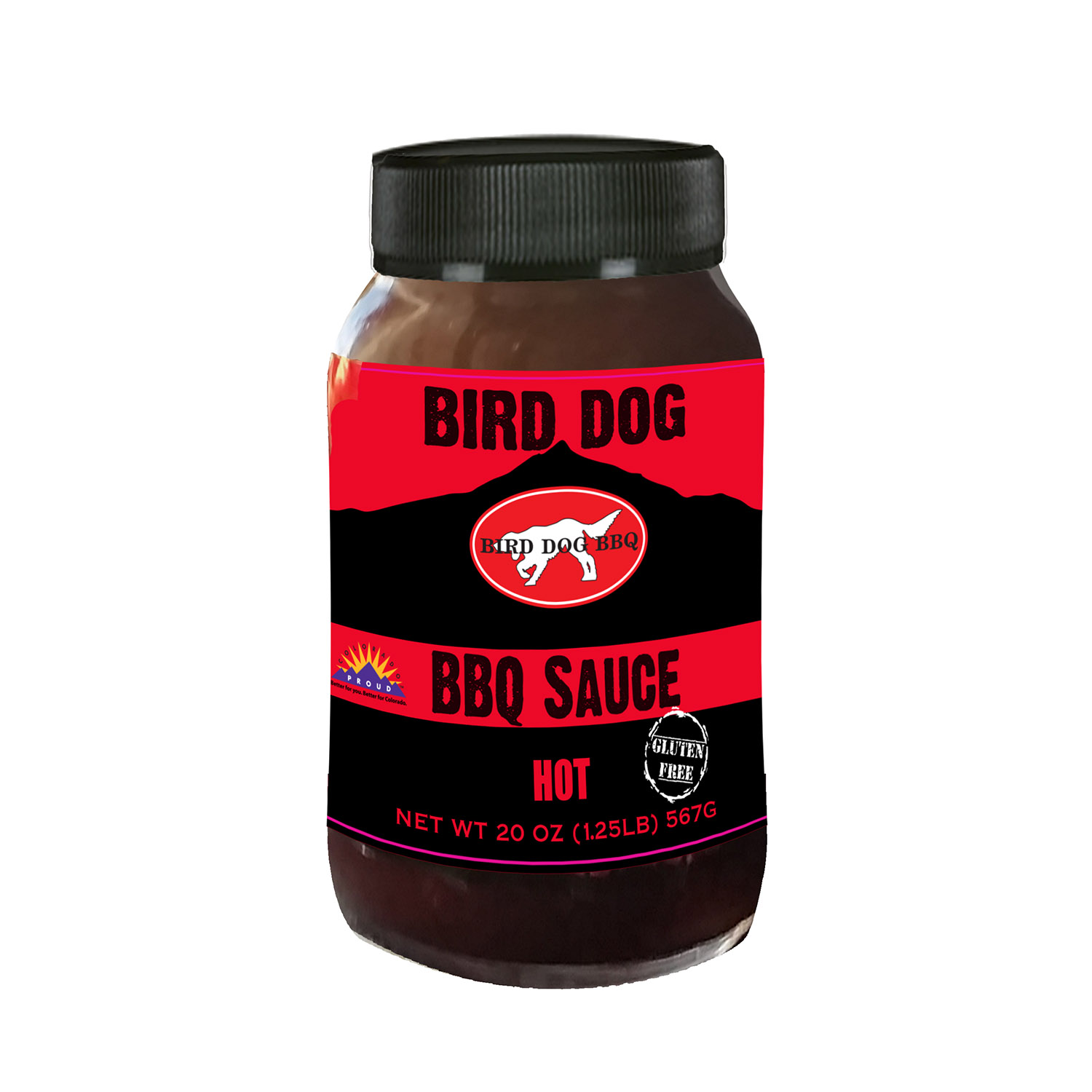 Order Jar of Hot BBQ Sauce food online from Bird Dog BBQ store, Colorado Springs on bringmethat.com