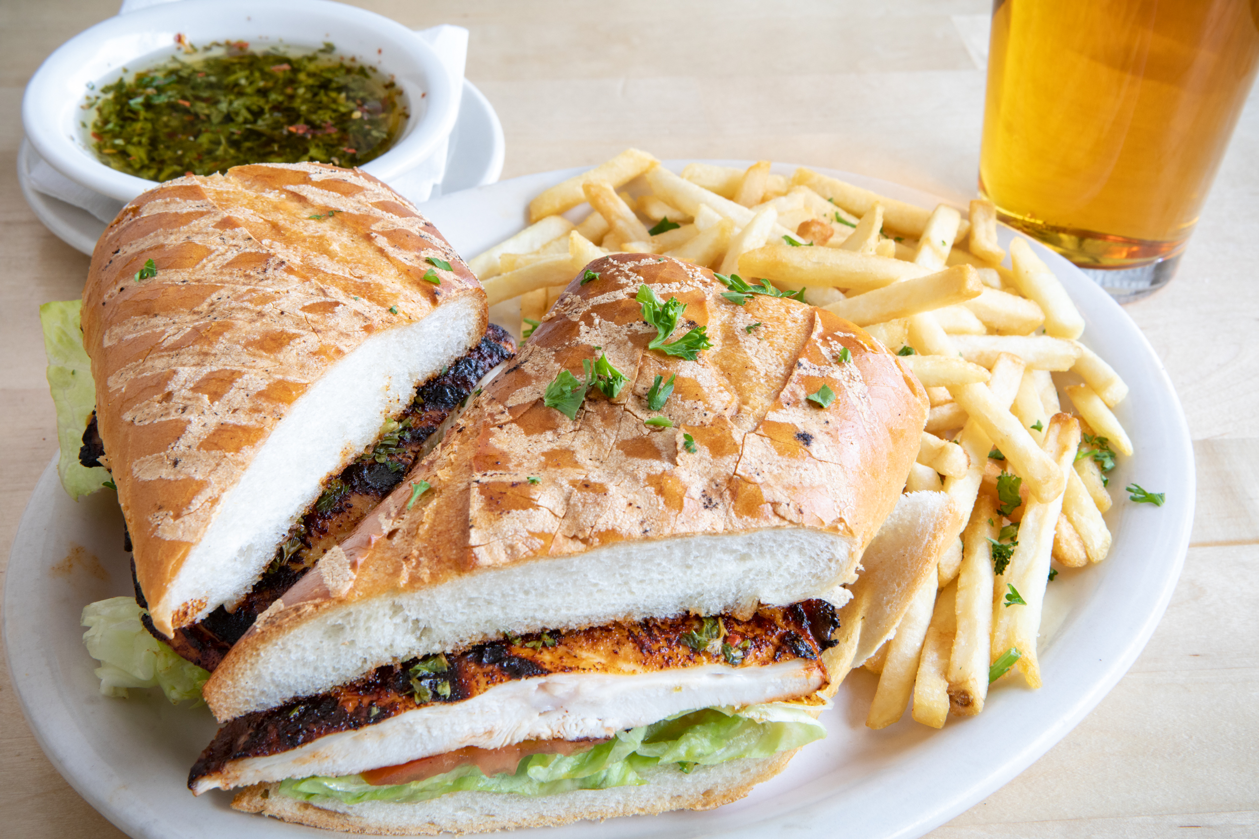 Order Picante Sandwich food online from Lalas Argentine Grill store, Los Angeles on bringmethat.com