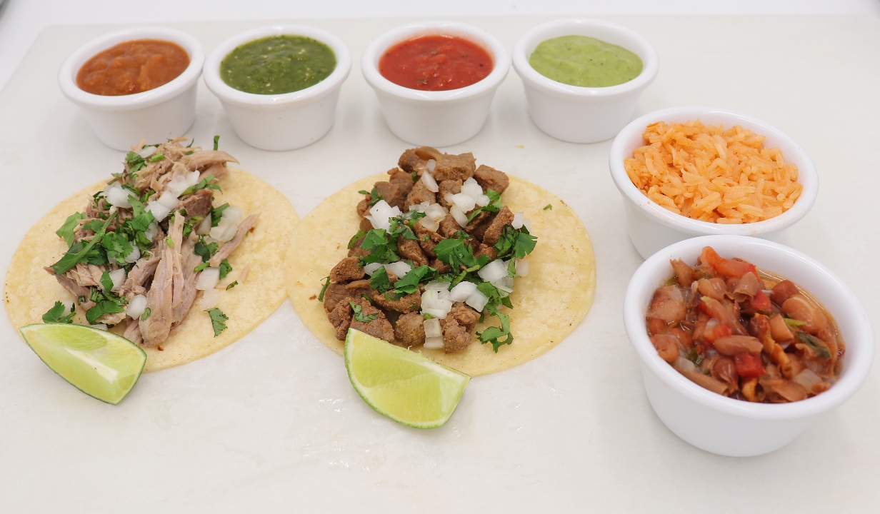 Order Tacos food online from Oscar Authentic Mexican Grill store, Olathe on bringmethat.com