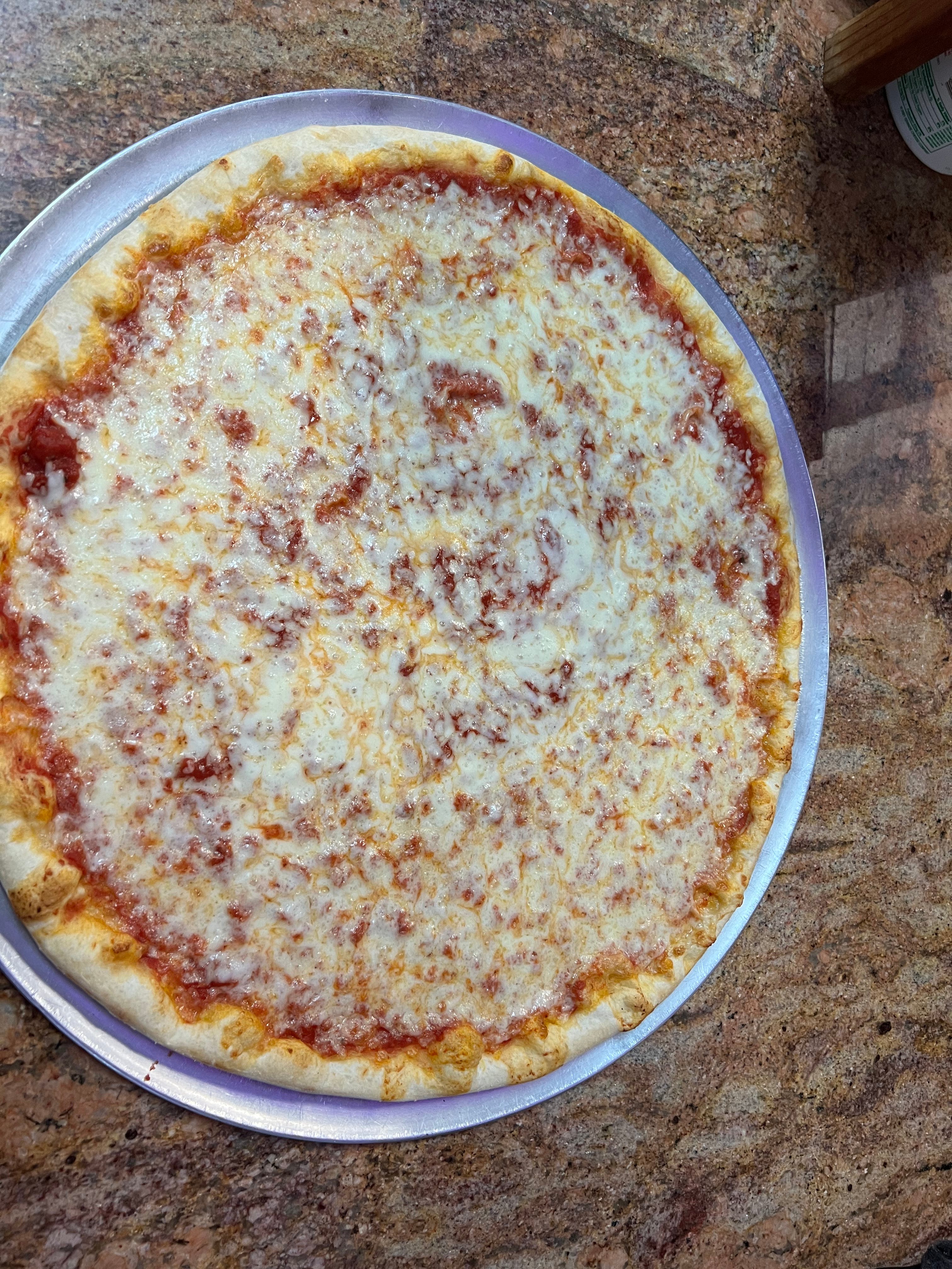 Order Cheese Pizza - Medium 14" food online from Moez Pizza store, Harrisburg on bringmethat.com