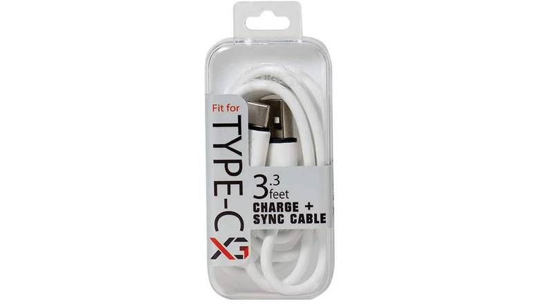 Order Xpress Gear 460 USB White Charge and Sync Cable food online from Route 7 Food Mart store, Norwalk on bringmethat.com