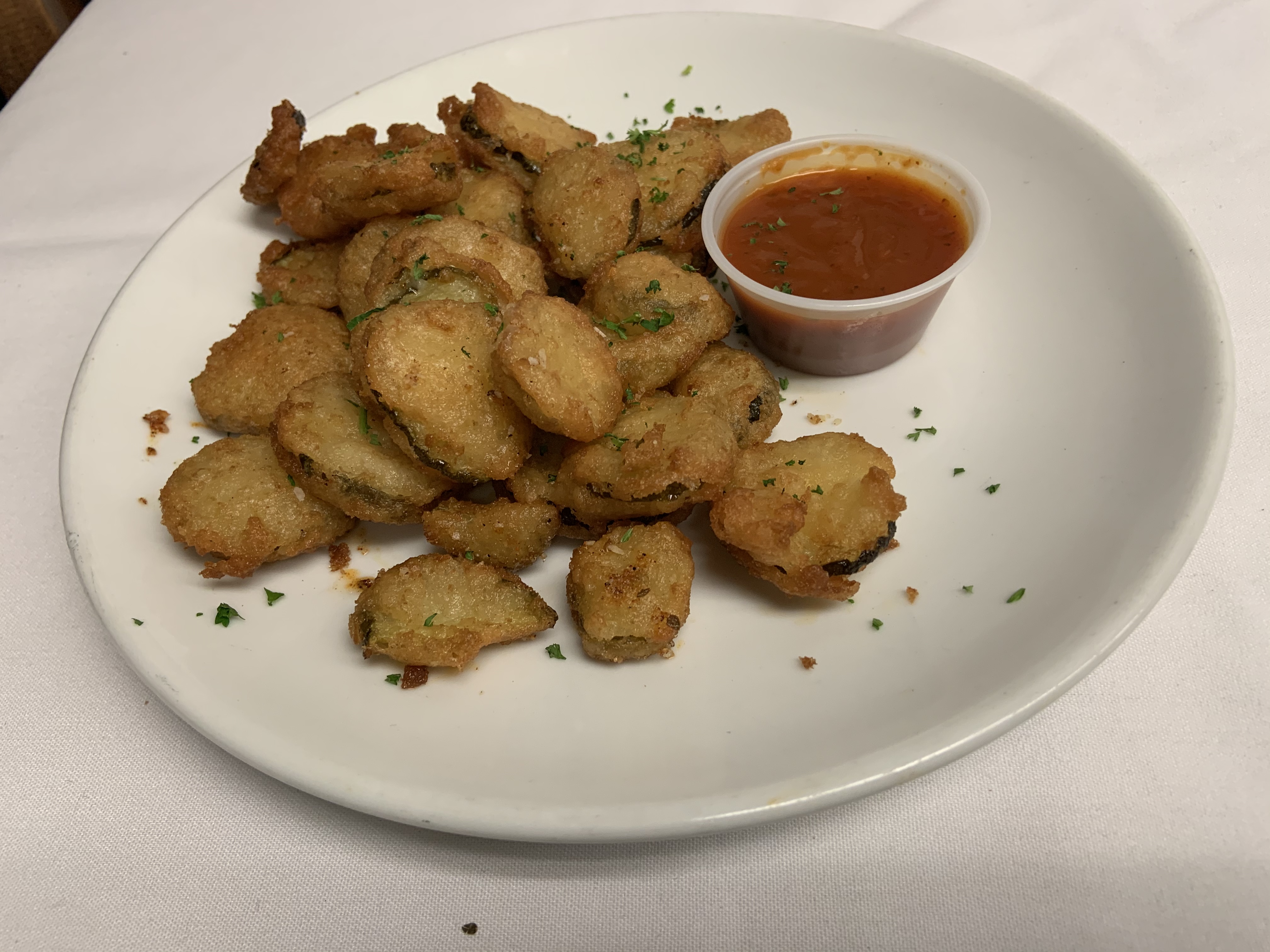 Order Fried Pickles food online from North Sea Tavern store, Southampton on bringmethat.com