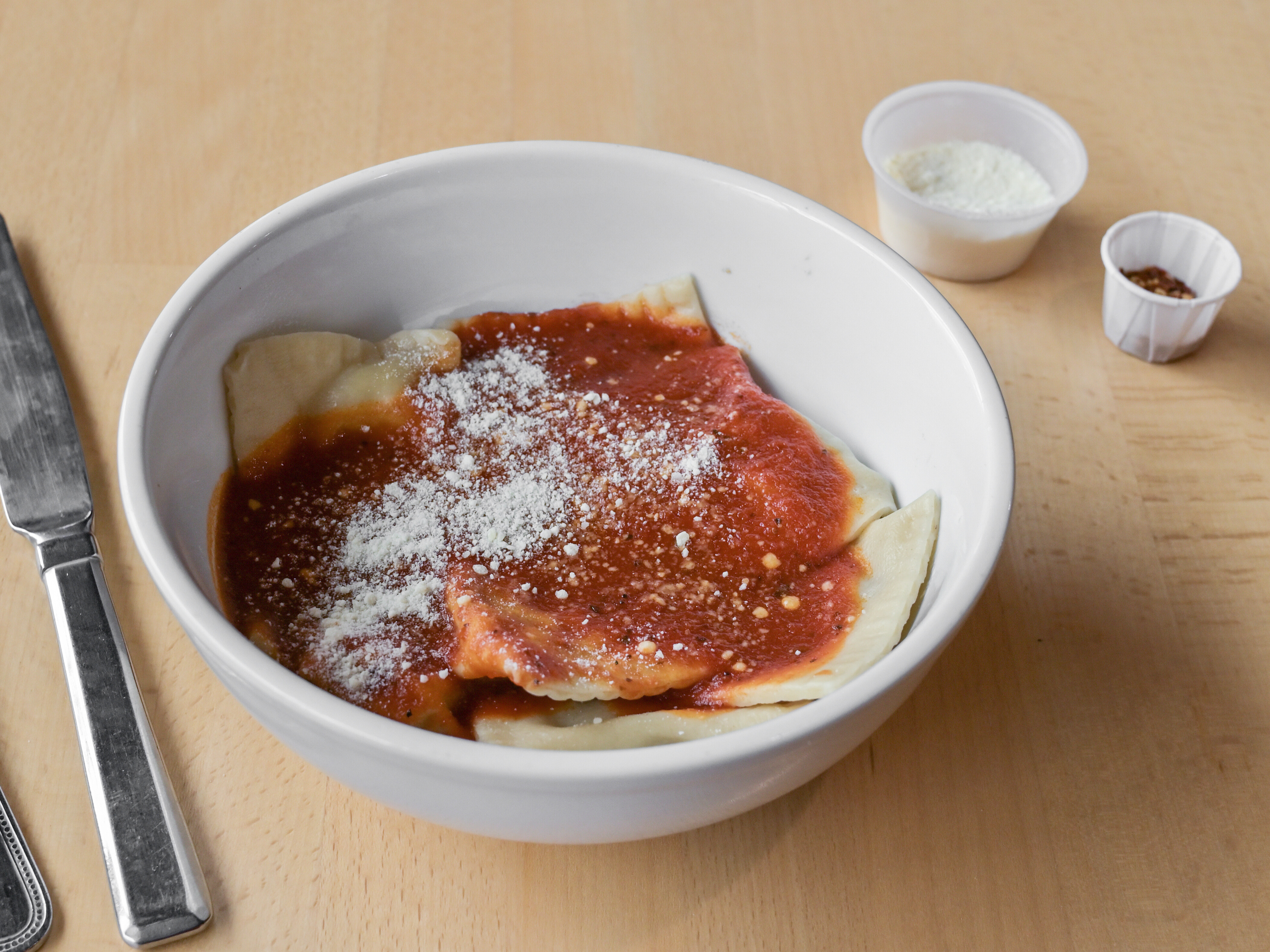 Order Meat Ravioli food online from Revello Pizza store, Kingston on bringmethat.com