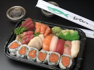 Order Sushi & Sashimi (For 1) food online from Asuka Sushi Japanese Cuisine store, Mt Laurel Township on bringmethat.com