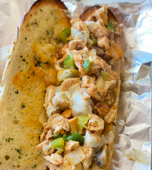Order 6. Grilled Chicken Philly Hero food online from NorthPort Deli store, Northport on bringmethat.com