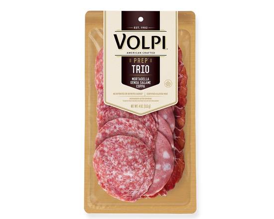 Order Volpi Trio Coppa, Salame, Mortadellae  food online from Bel Clift Market store, SF on bringmethat.com