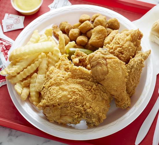 Order #4. 3 Piece Mixed food online from Mama's chicken & seafood store, tucker on bringmethat.com