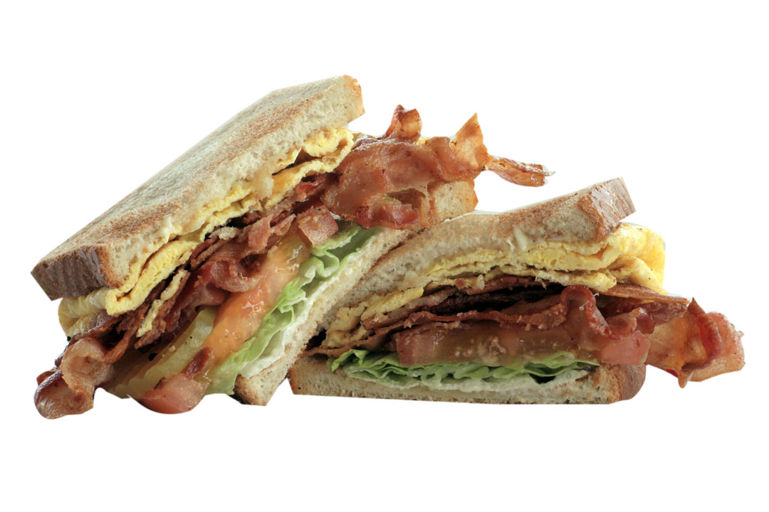 Order Bacon and Egg Sandwich food online from Michael Super Burgers store, Whittier on bringmethat.com