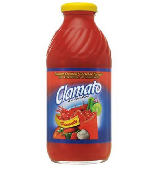 Order Clamato Picante Tomato  16 oz food online from Windy City Liquor Market store, El Cajon on bringmethat.com