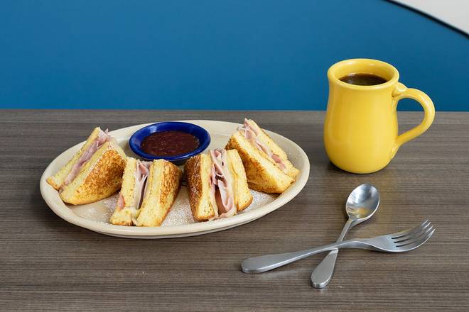 Order Monte Cristo Brioche Toast food online from Snooze Am Eatery store, Kansas City on bringmethat.com