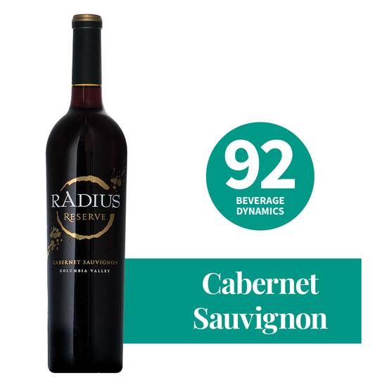 Order Radius Cabernet Reserve - 750ml food online from Total Wine & More store, Tustin on bringmethat.com